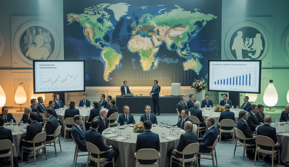 Assemblée mondiale de la santé discutant de coopération internationale pour gestion des pandémies