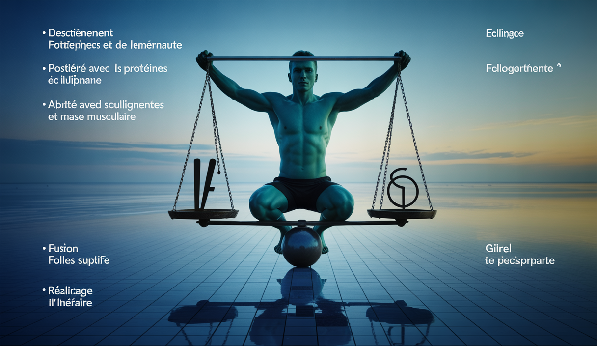 Apport protéique optimal pour perte de graisse et gain musculaire