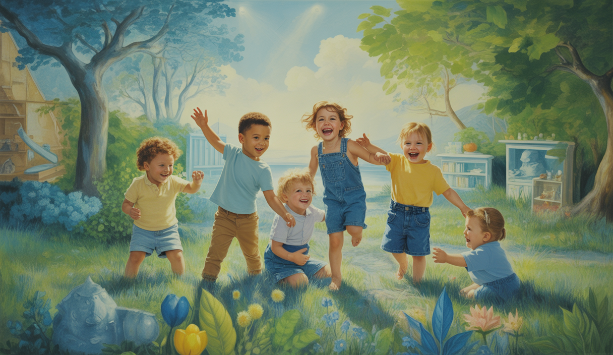 Illustration sur l'impact de l'environnement sur la santé des enfants