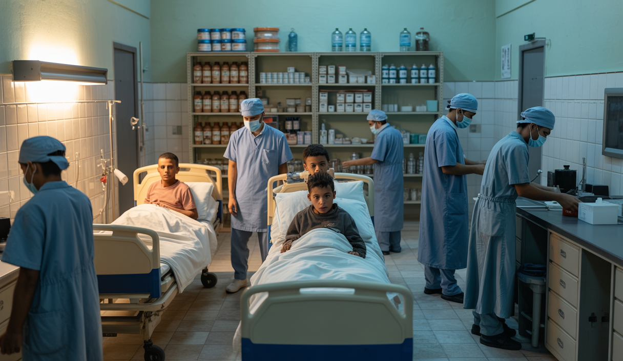 Crise sanitaire à Gaza : urgence médicale et pénurie critique